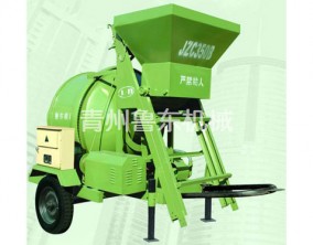 JZC350B爬斗上料攪拌機