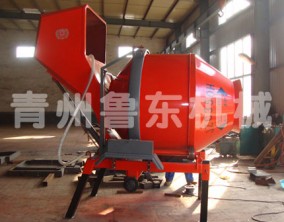 JZC350H液壓上料攪拌機